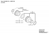 Bosch 0 600 800 020 AHW 100 Tap Connection Piece Spare Parts